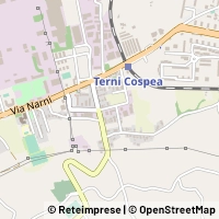 Map Terni