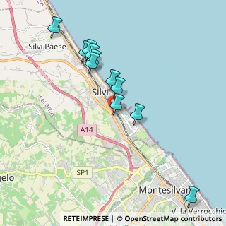 Mappa Via della Libertà, 64028 Silvi TE, Italia (1.96636)