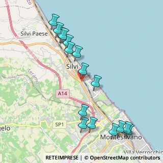Mappa Via della Libertà, 64028 Silvi TE, Italia (2.47125)