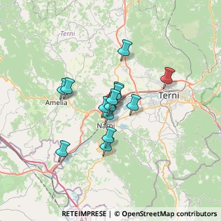 Mappa C.C. Conad Superstore, 05035 Narni TR, Italia (5.05714)