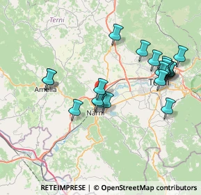 Mappa C.C. Conad Superstore, 05035 Narni TR, Italia (8.23)