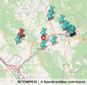 Mappa C.C. Conad Superstore, 05035 Narni TR, Italia (8.507)