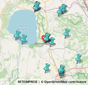 Mappa Via Bisentina, 01027 Montefiascone VT, Italia (9.1305)