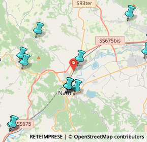Mappa Via Piana, 05035 Narni Scalo TR, Italia (6.4665)