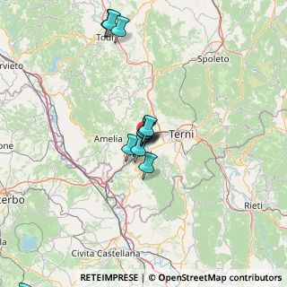 Mappa Via Piana, 05035 Narni Scalo TR, Italia (14.45636)