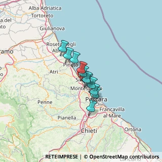Mappa Via della Libertà, 64028 Silvi TE, Italia (7.53)