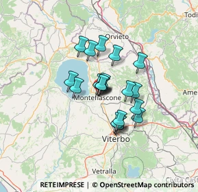 Mappa Via Orvietana, 01027 Montefiascone VT, Italia (9.4245)