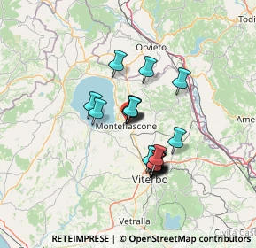 Mappa Via Orvietana, 01027 Montefiascone VT, Italia (10.8385)