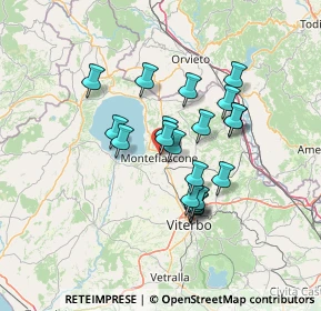 Mappa Via Papa Giovanni XXIII, 01027 Montefiascone VT, Italia (11.5205)