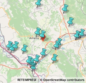 Mappa Via Piave, 05022 Amelia TR, Italia (9.871)