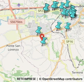 Mappa Via del Convento, 05100 Terni TR, Italia (2.9605)