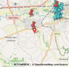 Mappa Via del Convento, 05100 Terni TR, Italia (3.23063)