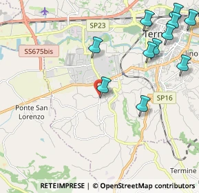 Mappa Via del Convento, 05100 Terni TR, Italia (2.80727)