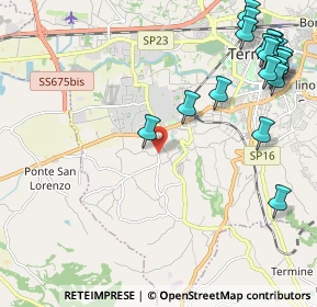 Mappa Via del Convento, 05100 Terni TR, Italia (3.0485)