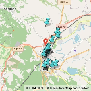 Mappa Via Montelepre, 05035 Narni TR, Italia (1.514)