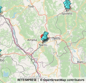 Mappa Via Montelepre, 05035 Narni Scalo TR, Italia (28.57417)