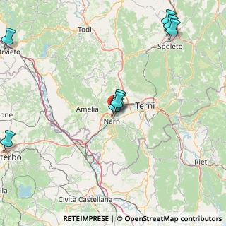 Mappa Via Montelepre, 05035 Narni TR, Italia (28.57417)