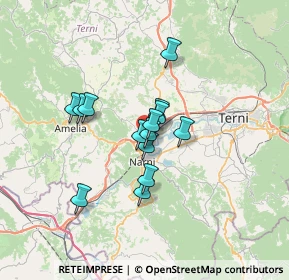 Mappa Via Montelepre, 05035 Narni Scalo TR, Italia (4.95286)