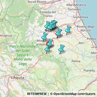 Mappa Colle Castino, 64042 Colledara TE, Italia (10.49538)