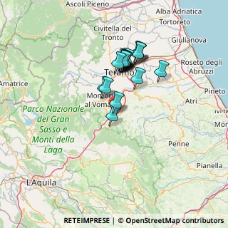 Mappa Colle Castino, 64042 Colledara TE, Italia (12.198)