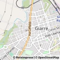 Karte Giarre