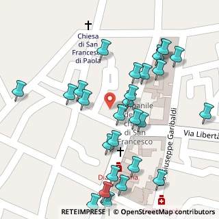 Mappa Via Libertà, 91028 Partanna TP, Italia (0.07407)