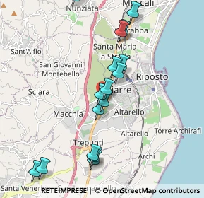 Mappa Via Biagio Consoli, 95014 Giarre CT, Italia (2.22375)