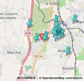 Mappa Via Biagio Consoli, 95014 Giarre CT, Italia (0.826)