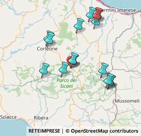 Mappa Via Madre Chiesa, 90038 Prizzi PA, Italia (16.50267)