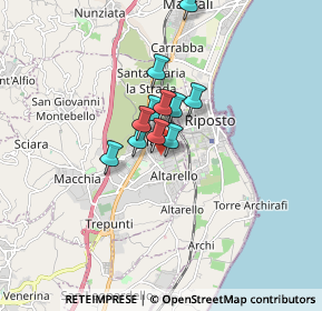 Mappa Via Lazio, 95014 Giarre CT, Italia (1.38833)