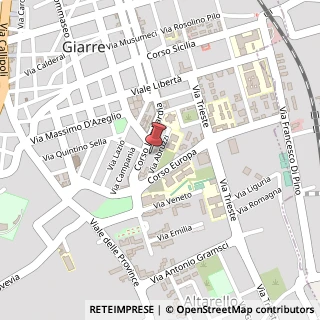 Mappa Via Abruzzi, 3, 95014 Giarre, Catania (Sicilia)
