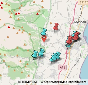 Mappa Via Vittorio Veneto, 95010 Milo CT, Italia (4.5865)