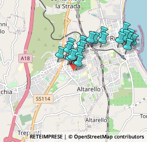 Mappa Via Umbria, 95014 Giarre CT, Italia (0.958)