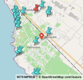 Mappa Via Olanda, 91020 Petrosino TP, Italia (3.0385)