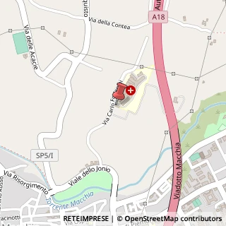 Mappa Via Forlanini, 1, 95014 Giarre, Catania (Sicilia)