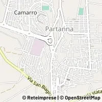 Karte Partanna