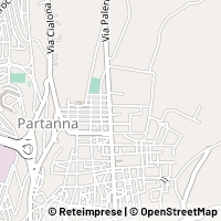 Karte Partanna