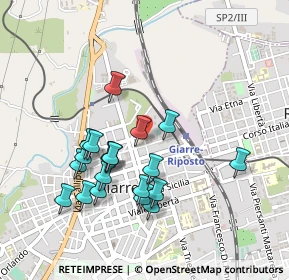 Mappa Via Nino Martoglio, 95014 Giarre CT, Italia (0.4945)