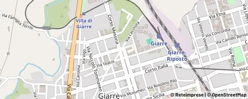 Mappa Giarre
