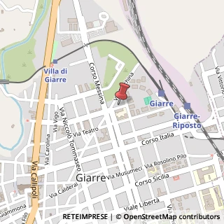 Mappa Via Moliere, 17, 95014 Giarre, Catania (Sicilia)
