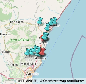 Mappa Via Vittorio Alfieri, 95014 Giarre CT, Italia (10.79056)