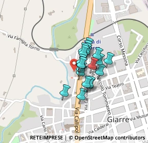 Mappa Via Madonna delle Grazie, 95014 Giarre CT, Italia (0.137)