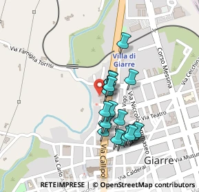 Mappa Via Madonna delle Grazie, 95014 Giarre CT, Italia (0.2025)