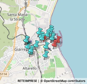 Mappa Via Liberta, 95014 Giarre CT, Italia (0.598)