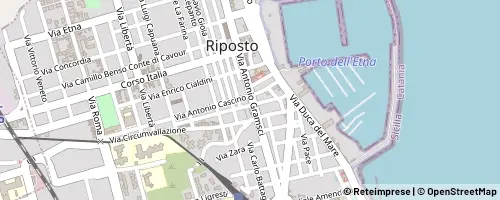 Mappa Riposto