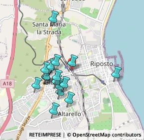 Mappa Piazza Giuseppe Mazzini, 95014 Giarre CT, Italia (0.94353)