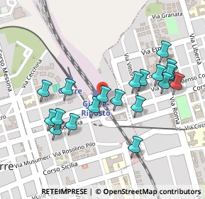 Mappa Piazza Giuseppe Mazzini, 95014 Giarre CT, Italia (0.2675)