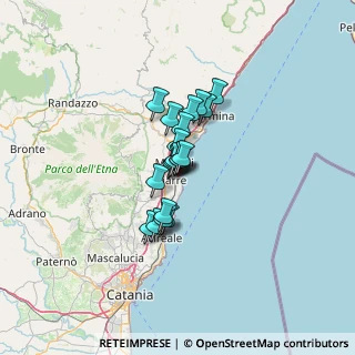 Mappa Via Duca del Mare, 95018 Riposto CT, Italia (8.404)