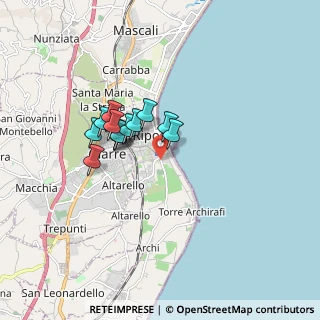 Mappa Strada 4 Femminamorta, 95018 Riposto CT, Italia (1.39615)
