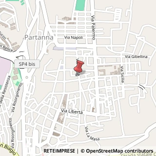 Mappa Via Roma, 149, 91028 Partanna, Trapani (Sicilia)